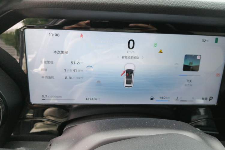 Used Geely Auto Monjaro L 2024 2.0TD High-Power Automatic Two-Wheel Drive Skyline Edition Instrument Cluster