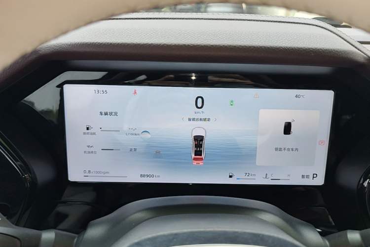 Used Geely Auto Monjaro L 2024 2.0TD High-Power Automatic Two-Wheel Drive Yunqi Version Instrument Cluster