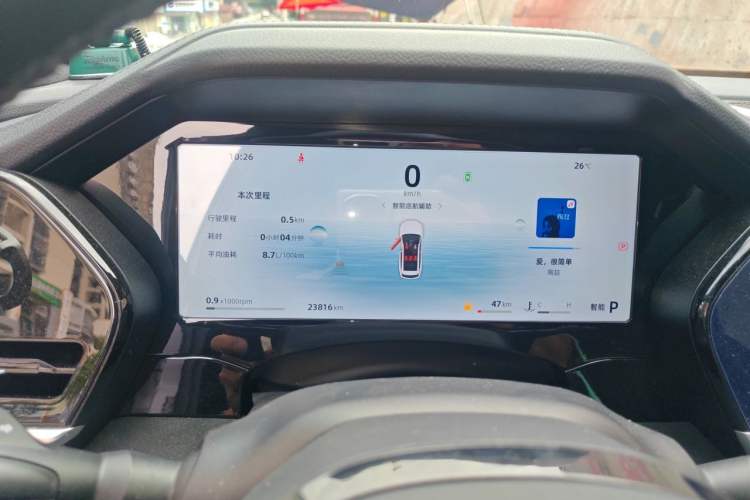Used Geely Auto Monjaro L 2024 2.0TD High-Power Automatic Two-Wheel Drive Skyline Edition Instrument Cluster