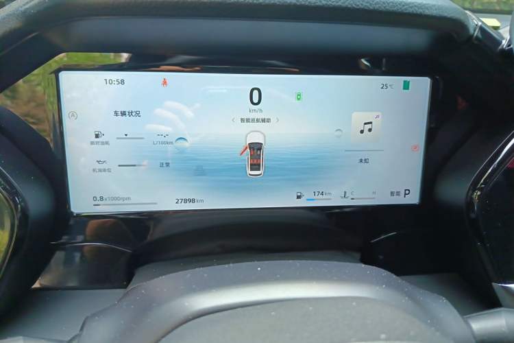 Used Geely Auto Monjaro L 2024 2.0TD DCT EVO Two-Wheel Drive Long-Range Version Instrument Cluster
