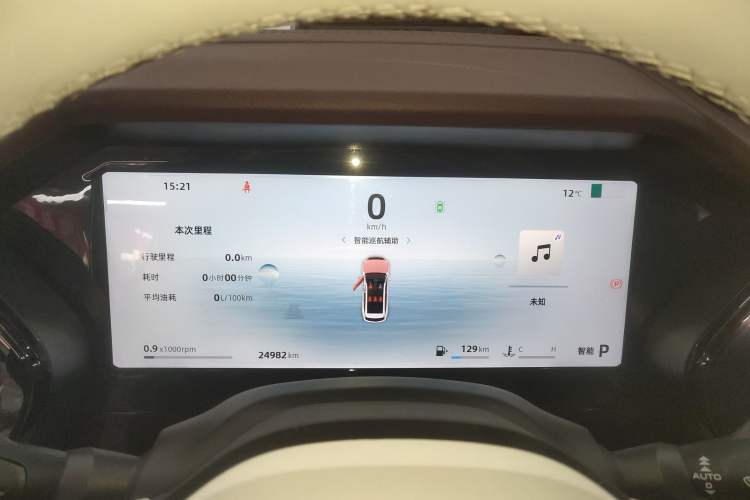 Used Geely Auto Monjaro L 2024 2.0TD High-Power Automatic Two-Wheel Drive Yunqi Version Instrument Cluster
