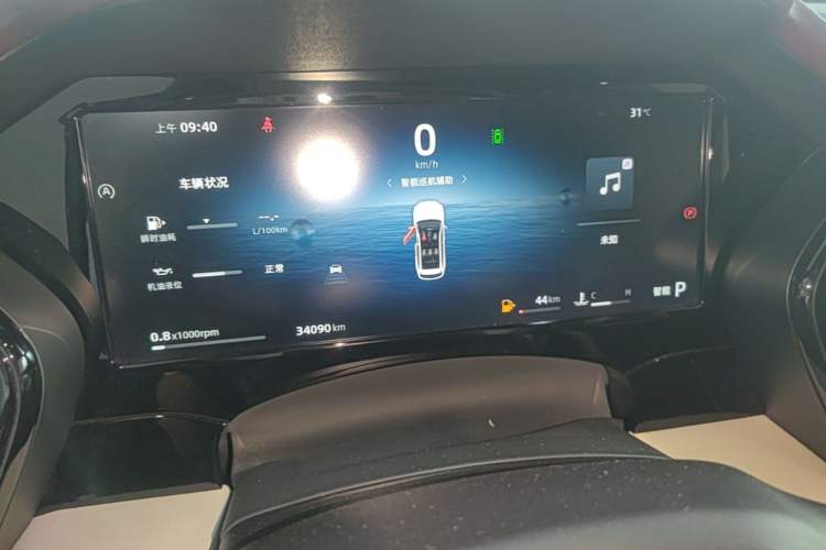 Used Geely Auto Monjaro L 2024 2.0TD High-Power Automatic Two-Wheel Drive Yunqi Version Instrument Cluster