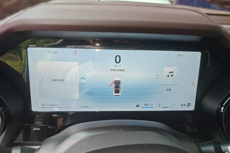 Used Geely Auto Monjaro L 2024 2.0TD High-Power Automatic Two-Wheel Drive Yunqi Version Instrument Cluster