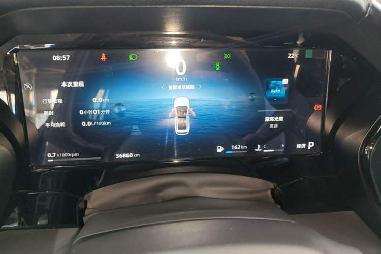 Used Geely Auto Monjaro L 2024 2.0TD DCT EVO Two-Wheel Drive Long-Range Version Instrument Cluster
