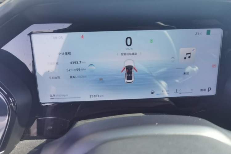 Used Geely Auto Monjaro L 2024 2.0TD High-Power Automatic Two-Wheel Drive Skyline Edition Instrument Cluster