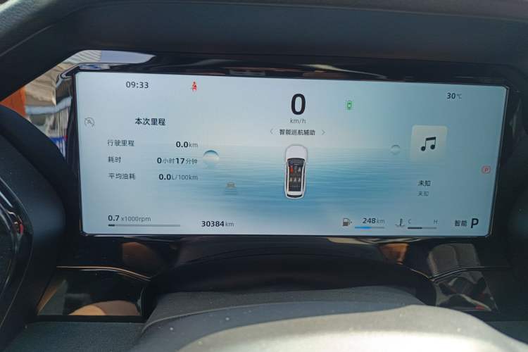 Used Geely Auto Monjaro L 2024 2.0TD High-Power Automatic Two-Wheel Drive Skyline Edition Instrument Cluster