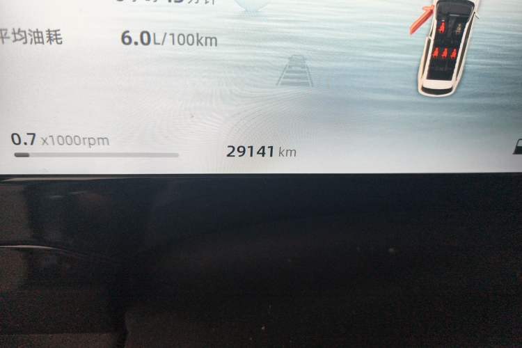 Used Geely Auto Monjaro L 2024 2.0TD DCT EVO Two-Wheel Drive Long-Range Version Odometer Close Up