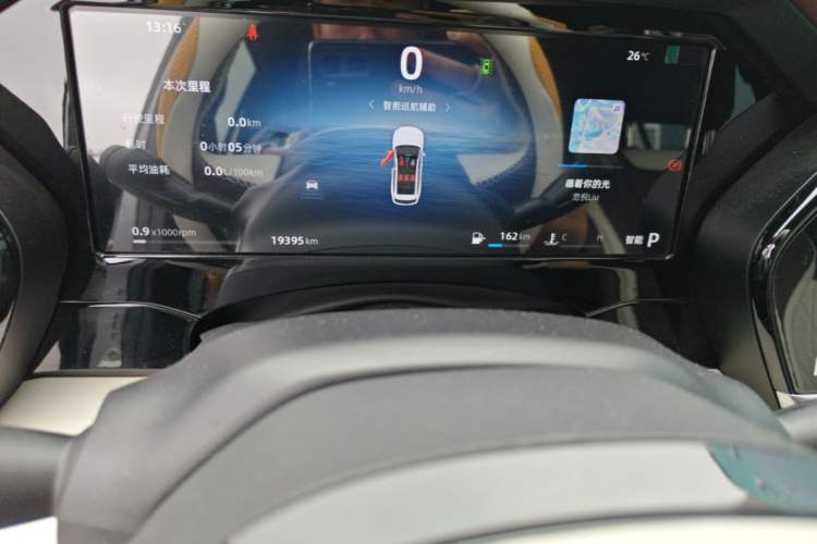 Used Geely Auto Monjaro L 2024 2.0TD High-Power Automatic Two-Wheel Drive Yunqi Version Odometer Close Up
