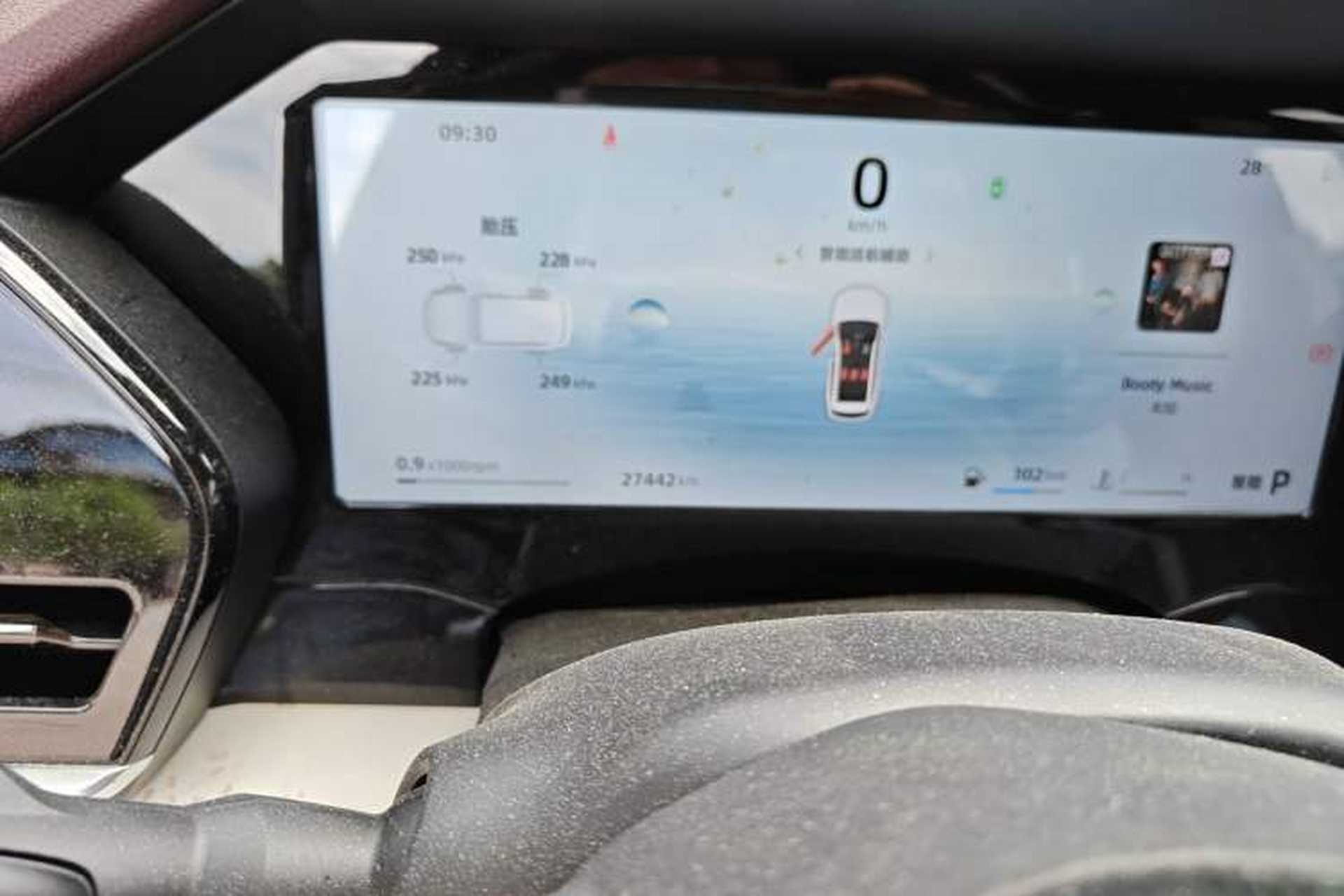 Used Geely Auto Monjaro L 2024 2.0TD High-Power Automatic Two-Wheel Drive Yunqi Version Odometer Close Up