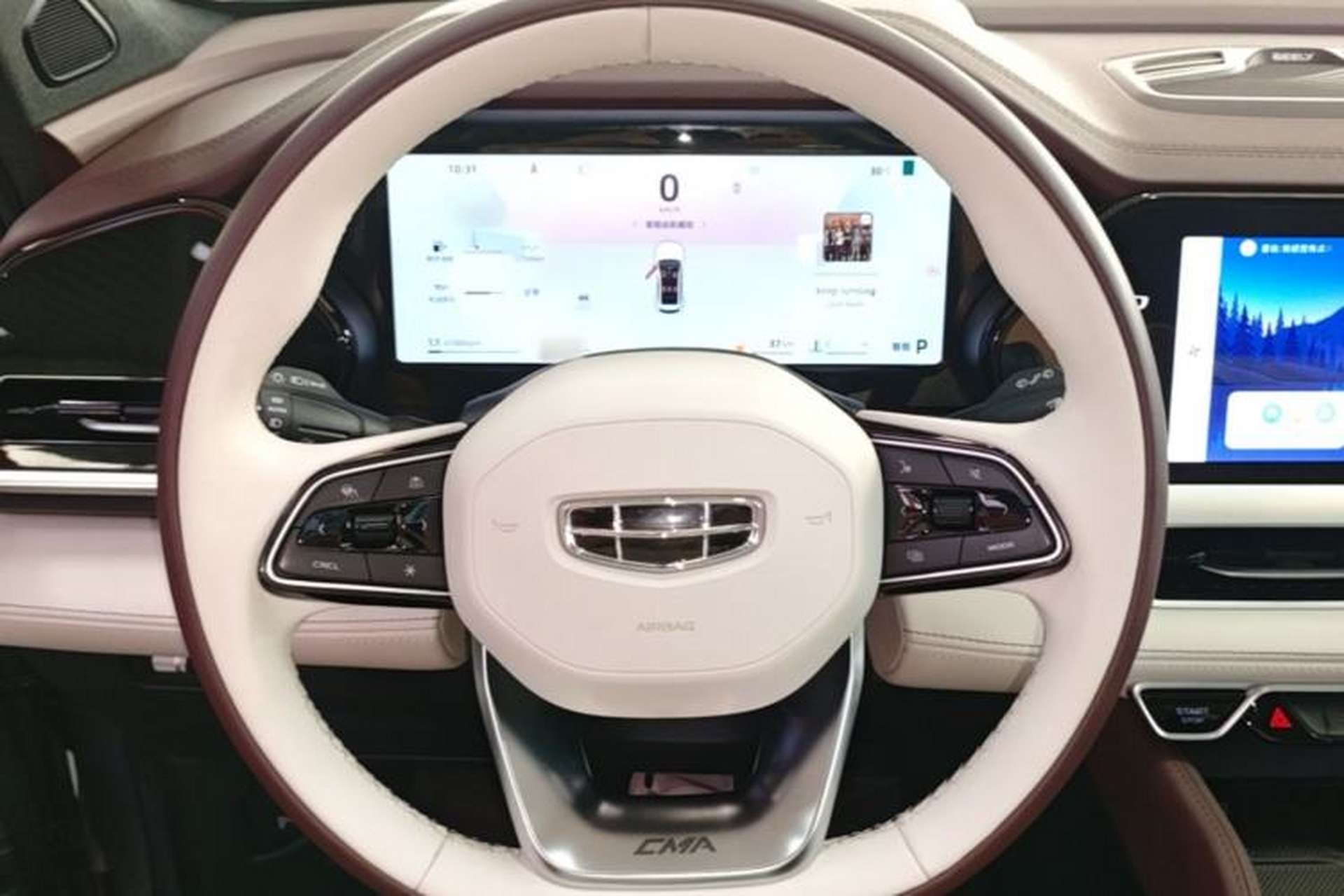 Used Geely Auto Monjaro L 2024 2.0TD High-Power Automatic Two-Wheel Drive Yunqi Version Steering Wheel
