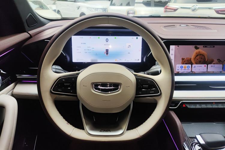Used Geely Auto Monjaro L 2024 2.0TD High-Power Automatic Two-Wheel Drive Yunqi Version Steering Wheel