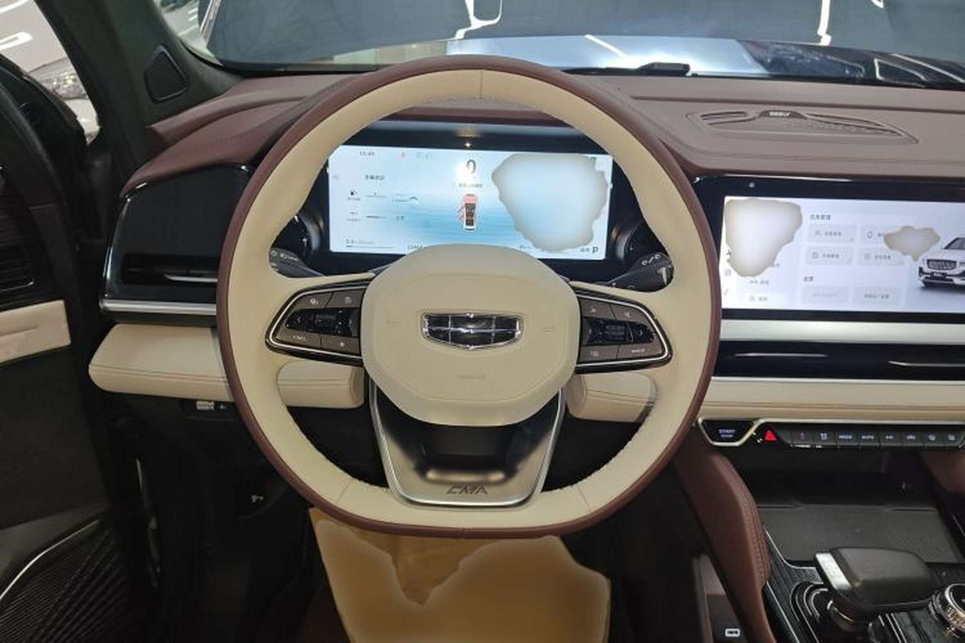 Used Geely Auto Monjaro L 2024 2.0TD High-Power Automatic Two-Wheel Drive Yunqi Version Steering Wheel