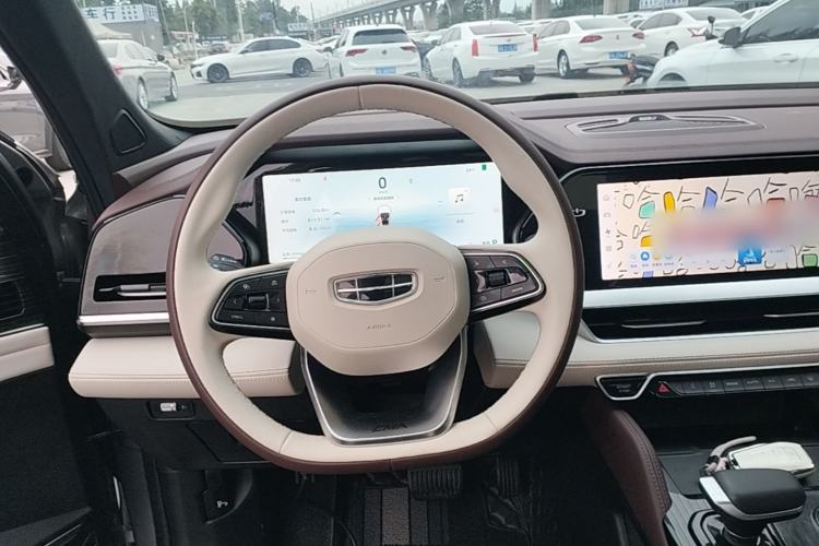 Used Geely Auto Monjaro L 2024 2.0TD High-Power Automatic Two-Wheel Drive Yunqi Version Steering Wheel