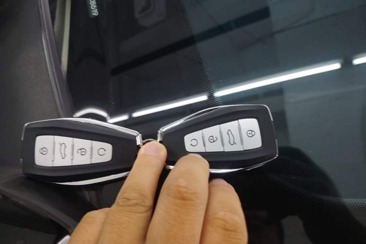 Used Geely Auto Monjaro L 2024 2.0TD High-Power Automatic Two-Wheel Drive Skyline Edition Vehicle Key