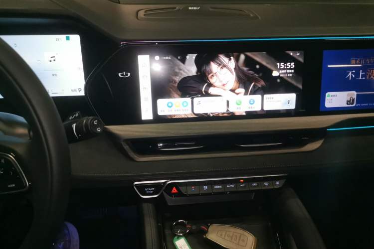 Used Geely Auto Monjaro L 2024 2.0TD High-Power Automatic Two-Wheel Drive Yunqi Version Audio And AC Panel