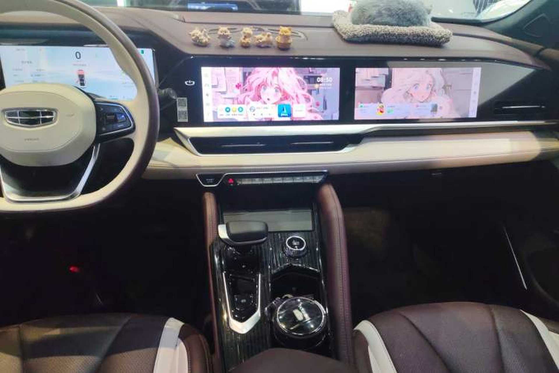 Used Geely Auto Monjaro L 2024 2.0TD High-Power Automatic Two-Wheel Drive Yunqi Version Audio And AC Panel