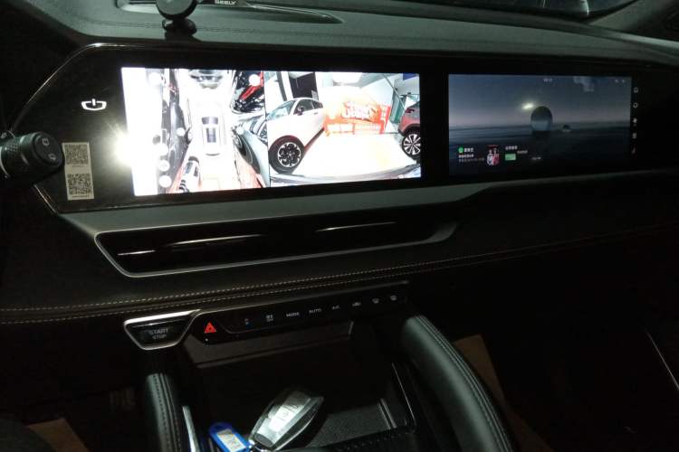 Used Geely Auto Monjaro L 2024 2.0TD DCT EVO Two-Wheel Drive Long-Range Version Audio And AC Panel