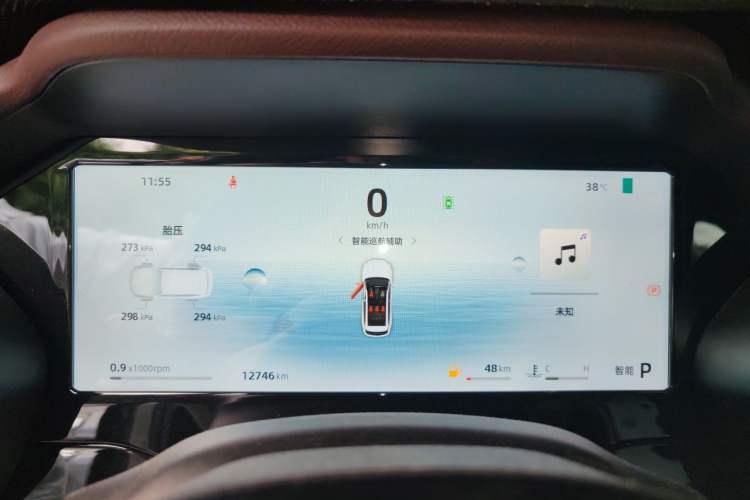 Used Geely Auto Monjaro L 2024 2.0TD High-Power Automatic Two-Wheel Drive Yunqi Version Instrument Cluster
