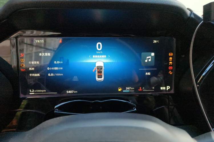 Used Geely Auto Monjaro L 2024 2.0TD DCT EVO Two-Wheel Drive Long-Range Version Instrument Cluster