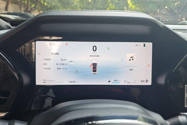 Used Geely Auto Monjaro L 2024 2.0TD DCT EVO Two-Wheel Drive Long-Range Version Instrument Cluster