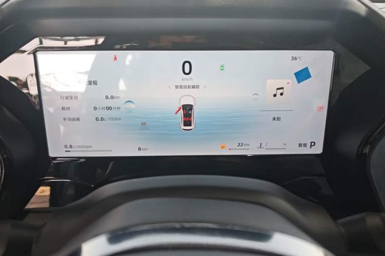 Used Geely Auto Monjaro L 2024 2.0TD DCT EVO Two-Wheel Drive Long-Range Version Instrument Cluster