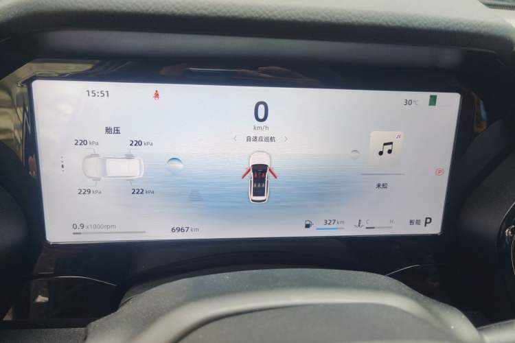 Used Geely Auto Monjaro L 2024 2.0TD High-Power Automatic Two-Wheel Drive Skyline Edition Instrument Cluster