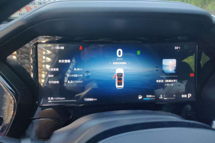 Used Geely Auto Monjaro L 2024 2.0TD DCT EVO Two-Wheel Drive Long-Range Version Instrument Cluster