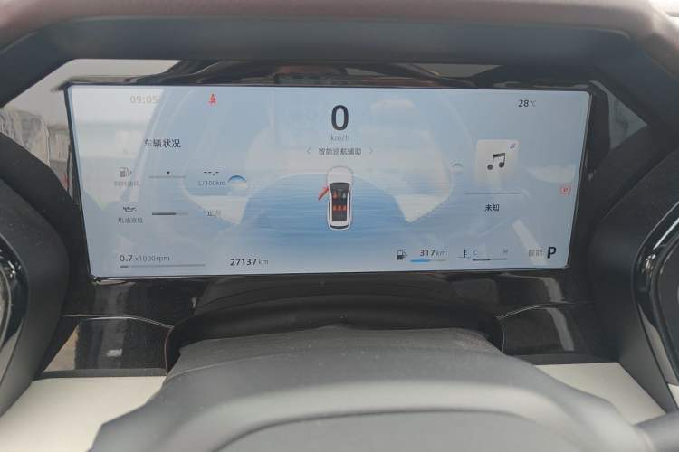 Used Geely Auto Monjaro L 2024 2.0TD High-Power Automatic Two-Wheel Drive Yunqi Version Instrument Cluster
