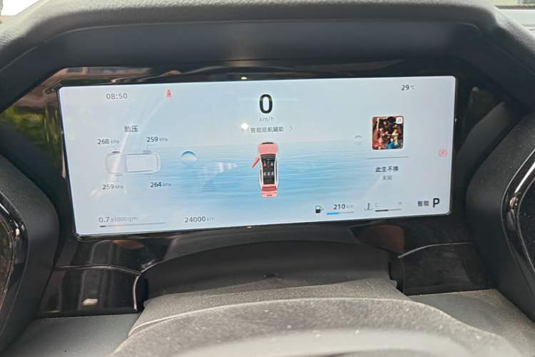Used Geely Auto Monjaro L 2024 2.0TD DCT EVO Two-Wheel Drive Long-Range Version Instrument Cluster