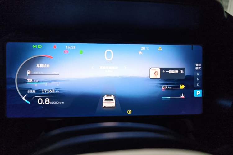 Used Geely Auto Monjaro L 2024 2.0TD DCT EVO Two-Wheel Drive Prestige Version Instrument Cluster