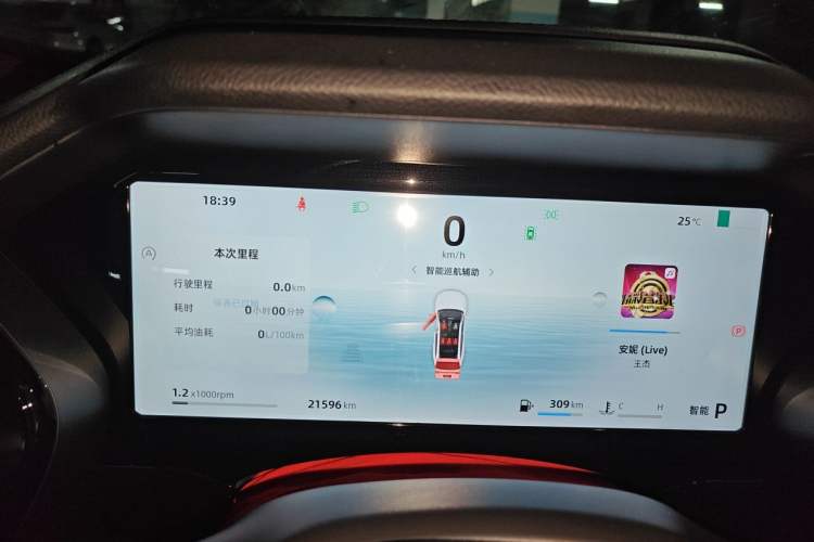 Used Geely Auto Monjaro L 2024 2.0TD High-Power Automatic Two-Wheel Drive Skyline Edition Instrument Cluster