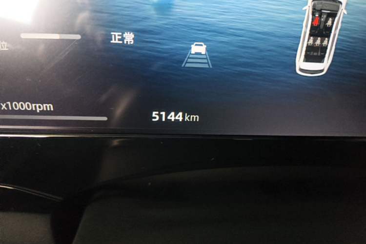 Used Geely Auto Monjaro L 2024 2.0TD DCT EVO Two-Wheel Drive Long-Range Version Odometer Close Up