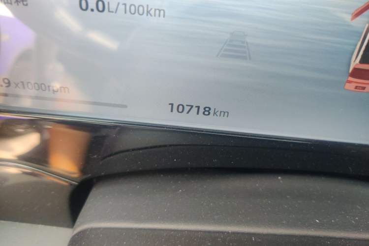 Used Geely Auto Monjaro L 2024 2.0TD DCT EVO Two-Wheel Drive Long-Range Version Odometer Close Up
