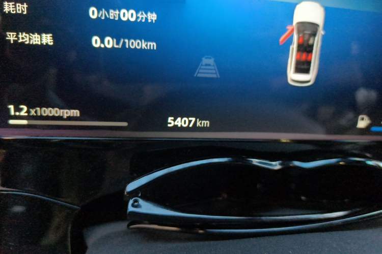 Used Geely Auto Monjaro L 2024 2.0TD DCT EVO Two-Wheel Drive Long-Range Version Odometer Close Up