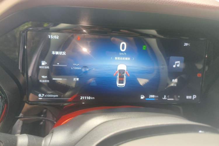Used Geely Auto Monjaro L 2024 2.0TD High-Power Automatic Two-Wheel Drive Yunqi Version Odometer Close Up