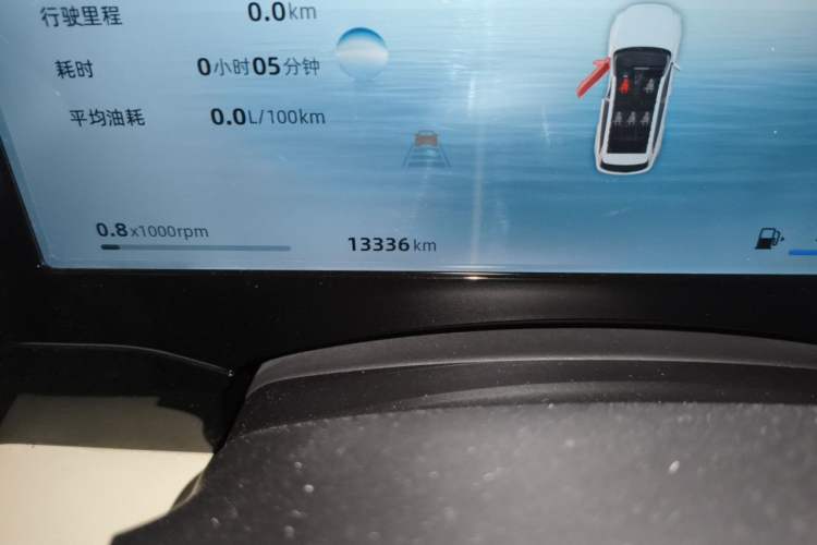 Used Geely Auto Monjaro L 2024 2.0TD High-Power Automatic Two-Wheel Drive Yunqi Version Odometer Close Up