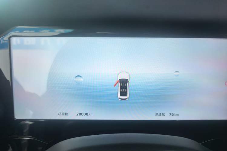 Used Geely Auto Monjaro L 2024 2.0TD DCT EVO Two-Wheel Drive Long-Range Version Odometer Close Up
