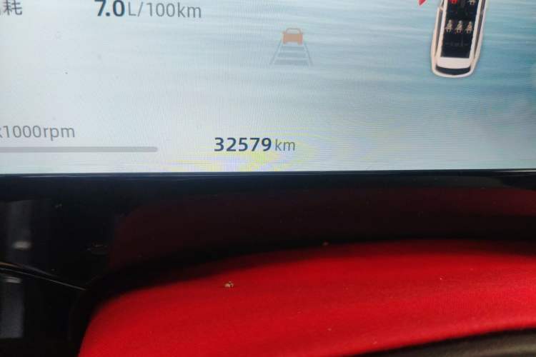 Used Geely Auto Monjaro L 2024 2.0TD DCT EVO Two-Wheel Drive Long-Range Version Odometer Close Up
