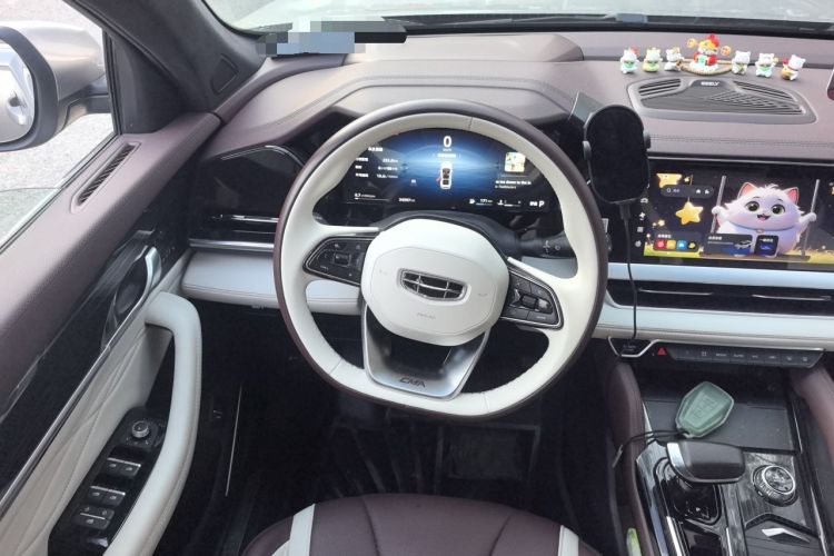 Used Geely Auto Monjaro L 2024 2.0TD High-Power Automatic Two-Wheel Drive Yunqi Version Steering Wheel