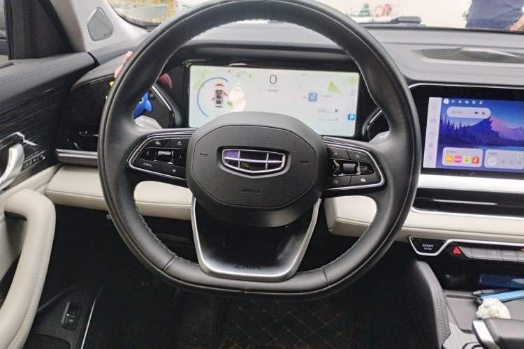 Used Geely Auto Monjaro L 2024 2.0TD High-Power Automatic Two-Wheel Drive Skyline Edition Steering Wheel