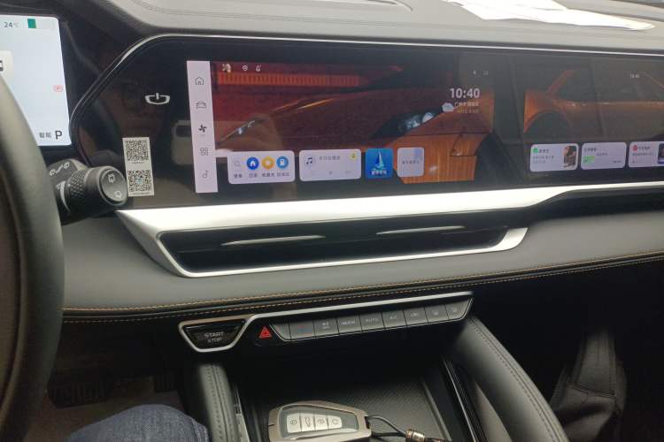 Used Geely Auto Monjaro L 2024 2.0TD DCT EVO Two-Wheel Drive Long-Range Version Audio And AC Panel
