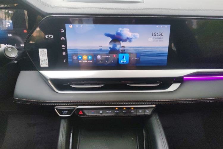 Used Geely Auto Monjaro L 2024 2.0TD DCT EVO Two-Wheel Drive Long-Range Version Audio And AC Panel