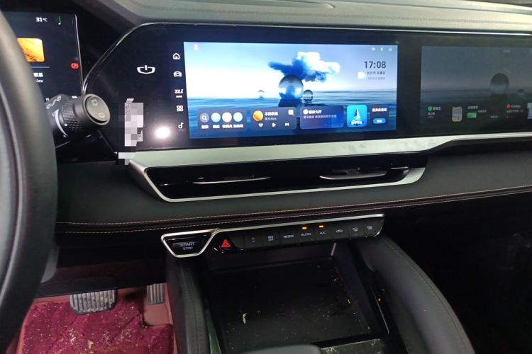 Used Geely Auto Monjaro L 2024 2.0TD DCT EVO Two-Wheel Drive Long-Range Version Audio And AC Panel