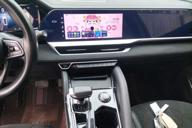 Used Geely Auto Monjaro L 2024 2.0TD High-Power Automatic Two-Wheel Drive Skyline Edition Audio And AC Panel