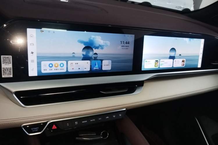 Used Geely Auto Monjaro L 2024 2.0TD High-Power Automatic Two-Wheel Drive Yunqi Version Audio And AC Panel