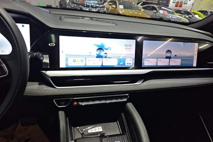 Used Geely Auto Monjaro L 2024 2.0TD DCT EVO Two-Wheel Drive Long-Range Version Audio And AC Panel