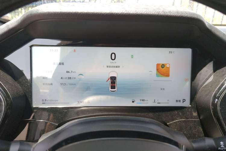 Used Geely Auto Monjaro L 2024 2.0TD DCT EVO Two-Wheel Drive Long-Range Version Instrument Cluster