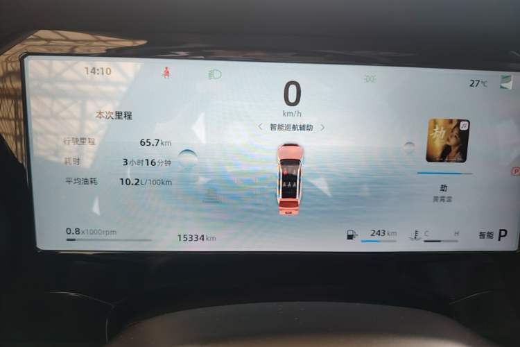 Used Geely Auto Monjaro L 2024 2.0TD DCT EVO Two-Wheel Drive Long-Range Version Instrument Cluster