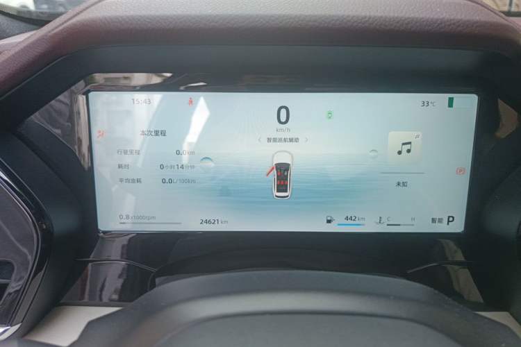 Used Geely Auto Monjaro L 2024 2.0TD High-Power Automatic Two-Wheel Drive Yunqi Version Instrument Cluster