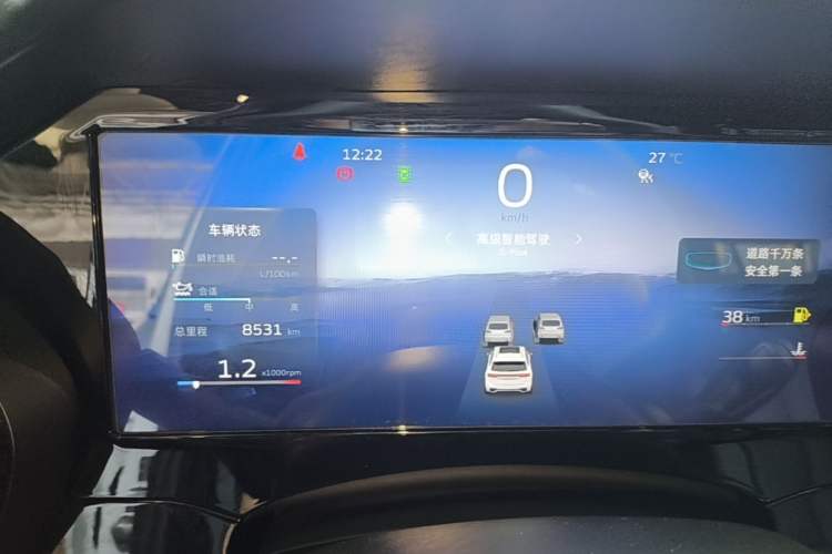 Used Geely Auto Monjaro L 2024 2.0TD DCT EVO Two-Wheel Drive Long-Range Version Instrument Cluster